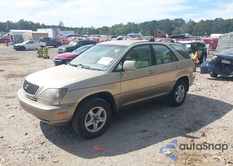1999 Lexus Rx 300 из США, поврежденный, VIN JT6HF10U5X0075644